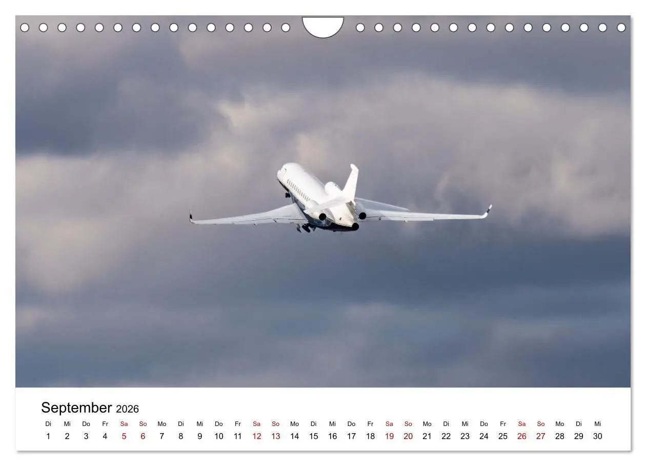 Bild: 9783457309216 | Die Welt der Privatjets (Wandkalender 2026 DIN A4 quer), CALVENDO...